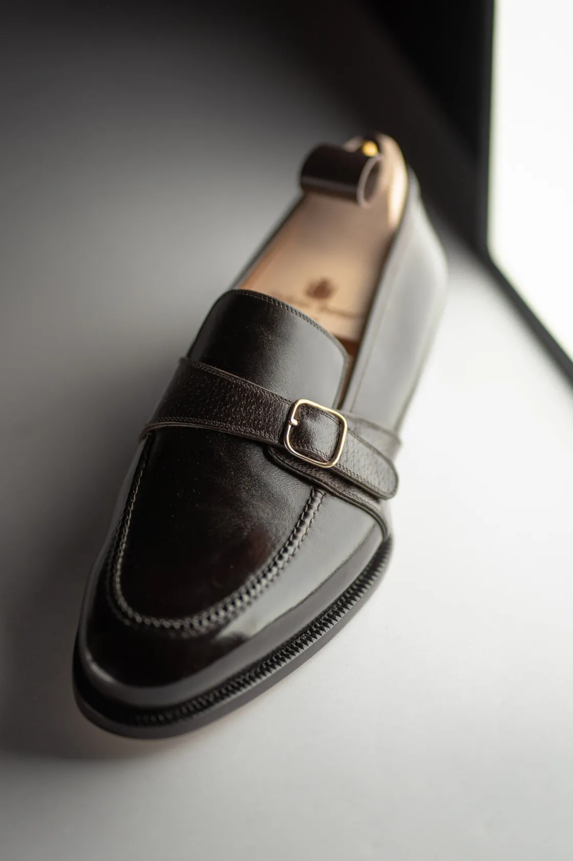 Store The Anthology Khamai Loafers by Stefano Bember for - Espresso