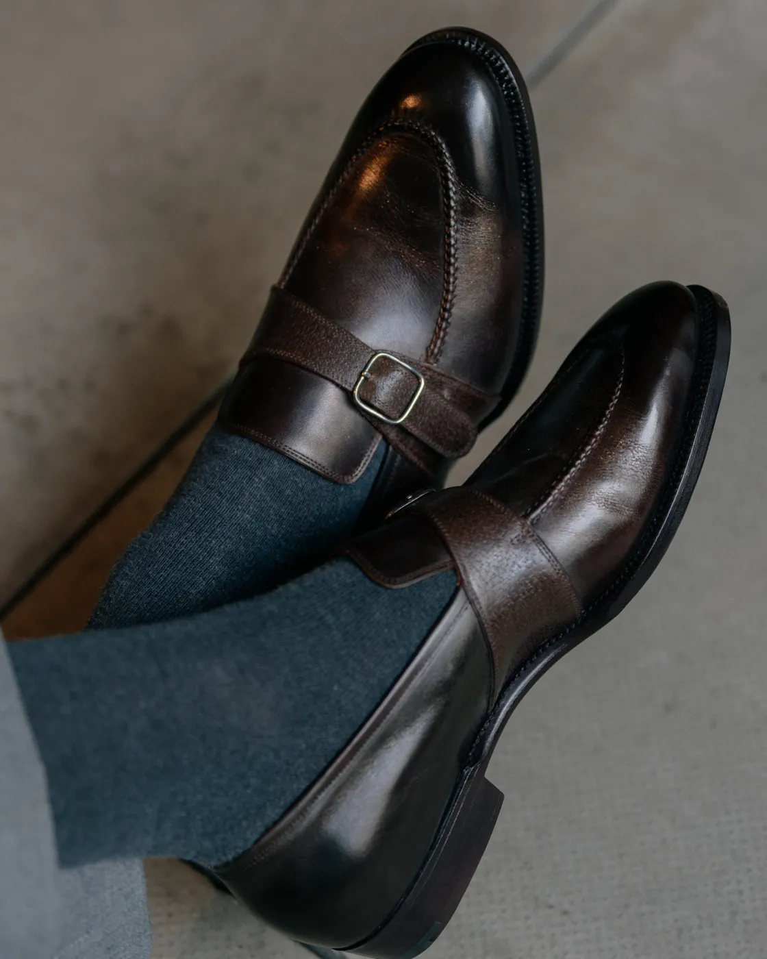 Store The Anthology Khamai Loafers by Stefano Bember for - Espresso