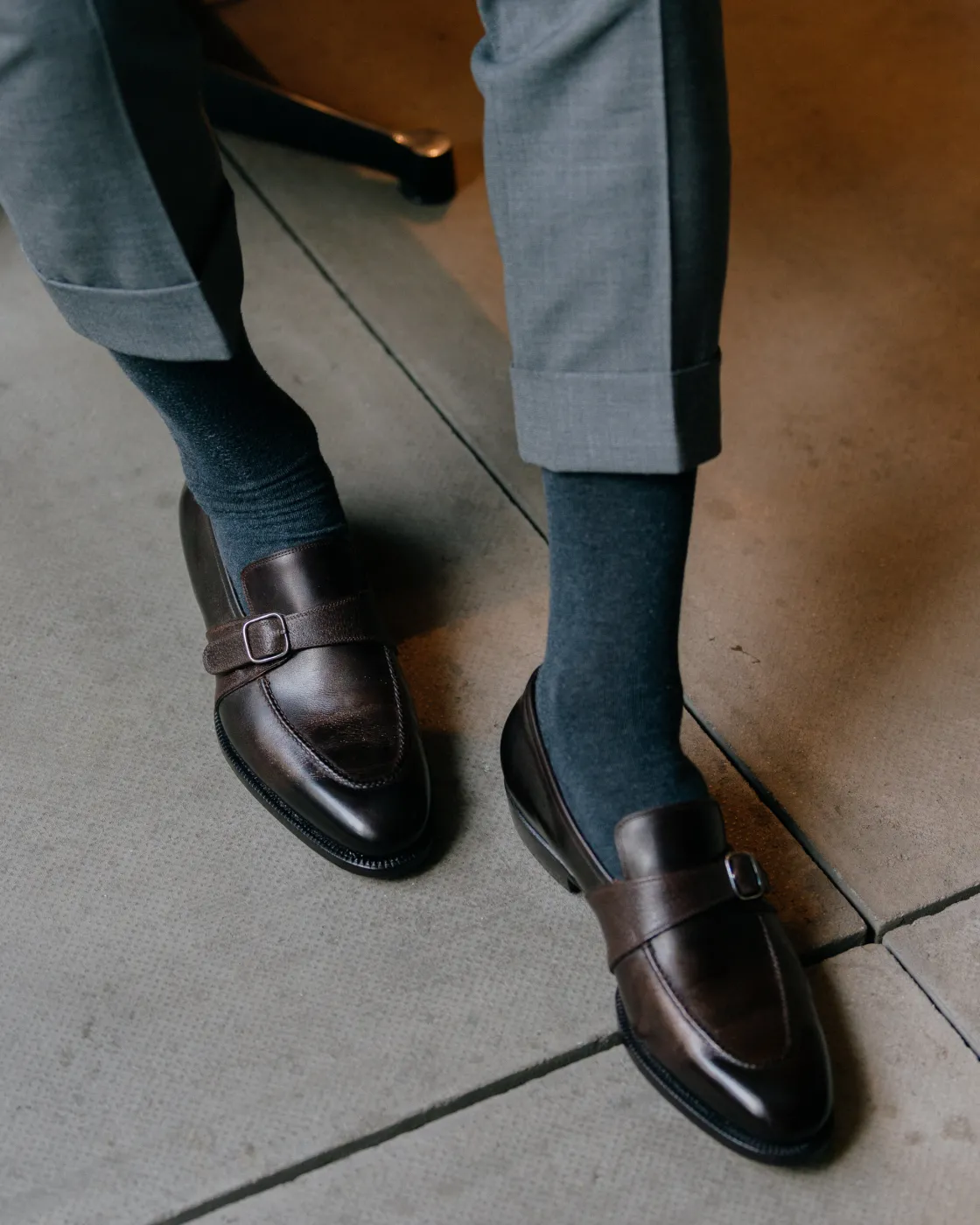 Store The Anthology Khamai Loafers by Stefano Bember for - Espresso