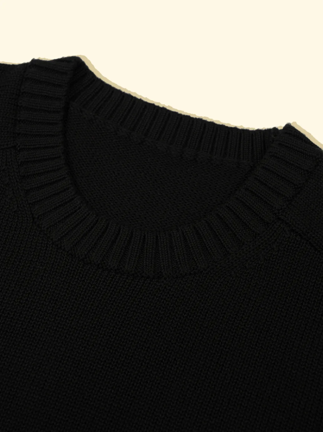 Online The Anthology Knitted Sweater - Black
